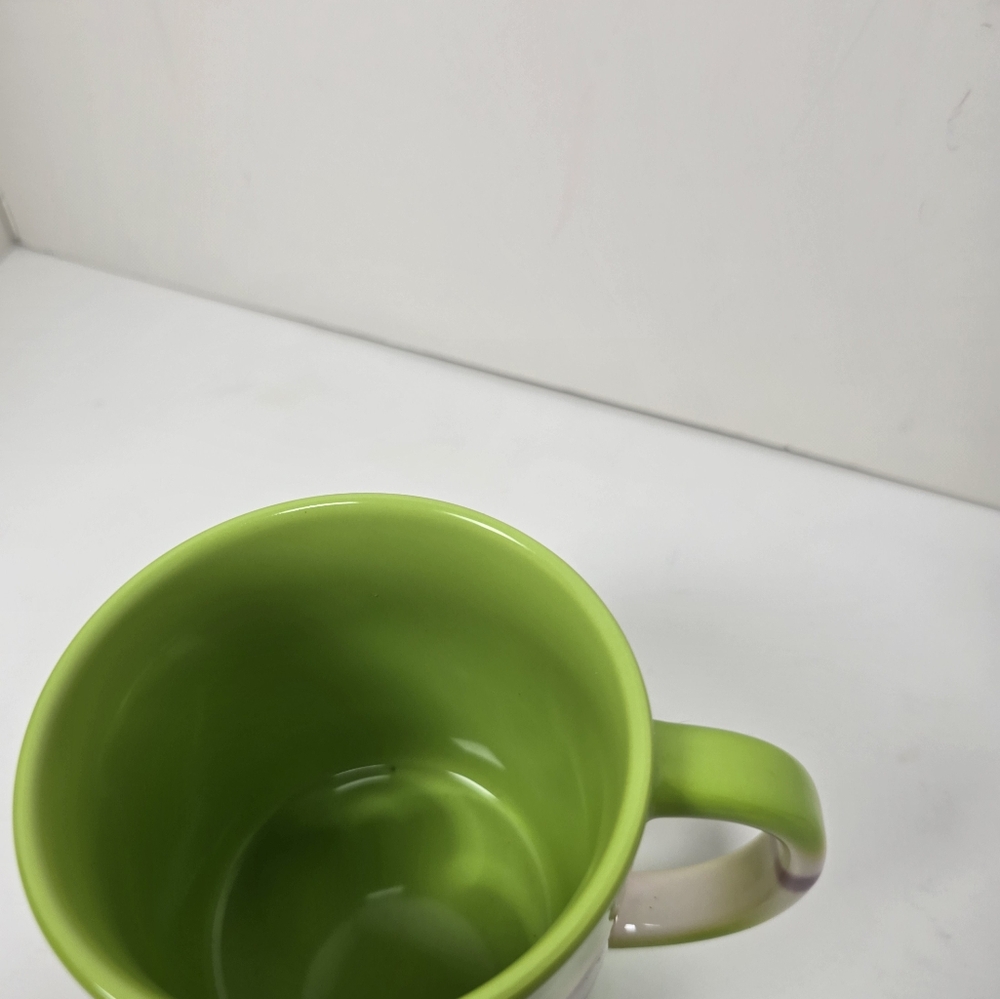Starbucks Green & Purple Gradient Stripe Mug NWT - Picture 5 of 6